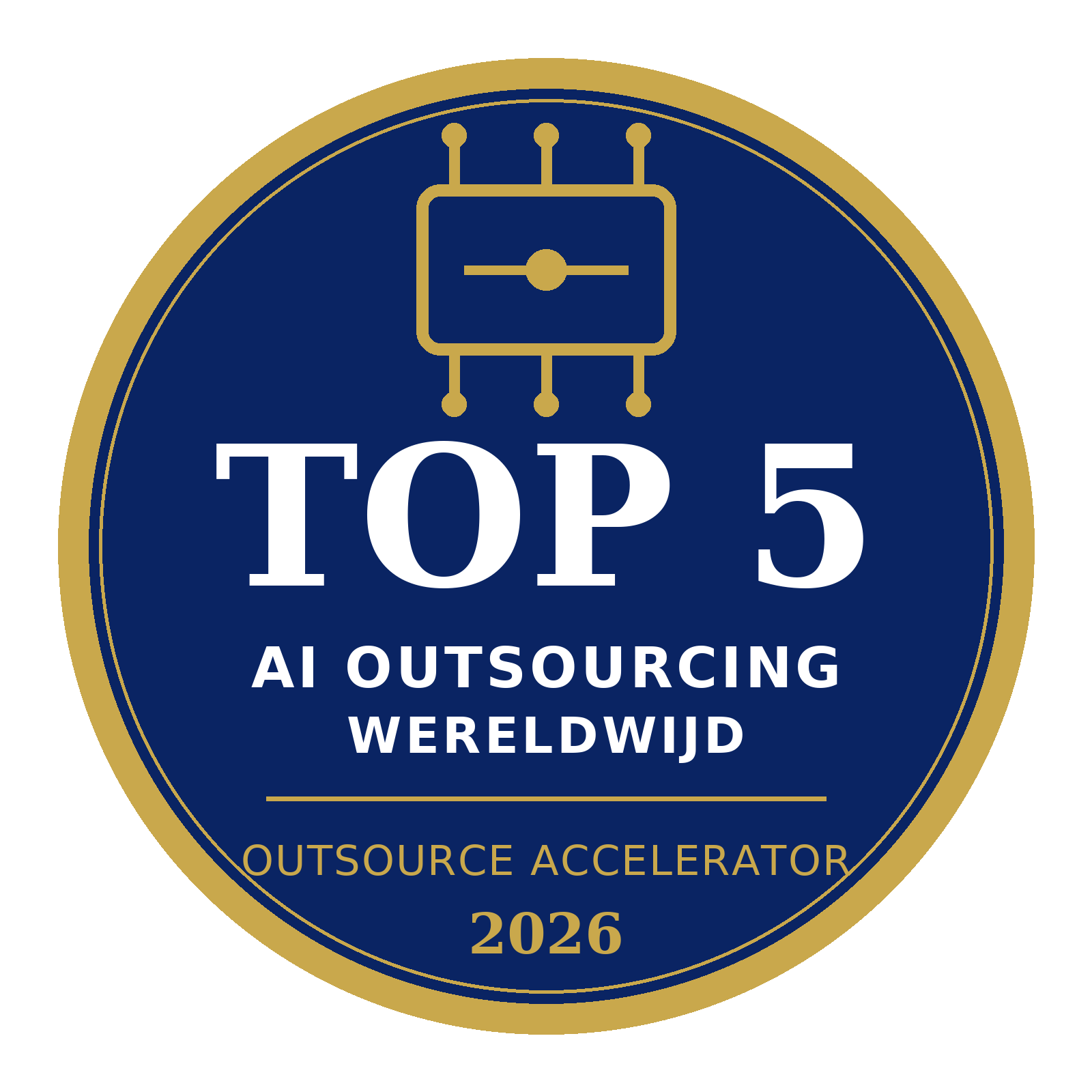 Outsource Accelerator: Top 5 AI-outsourcing Wereldwijd 2026