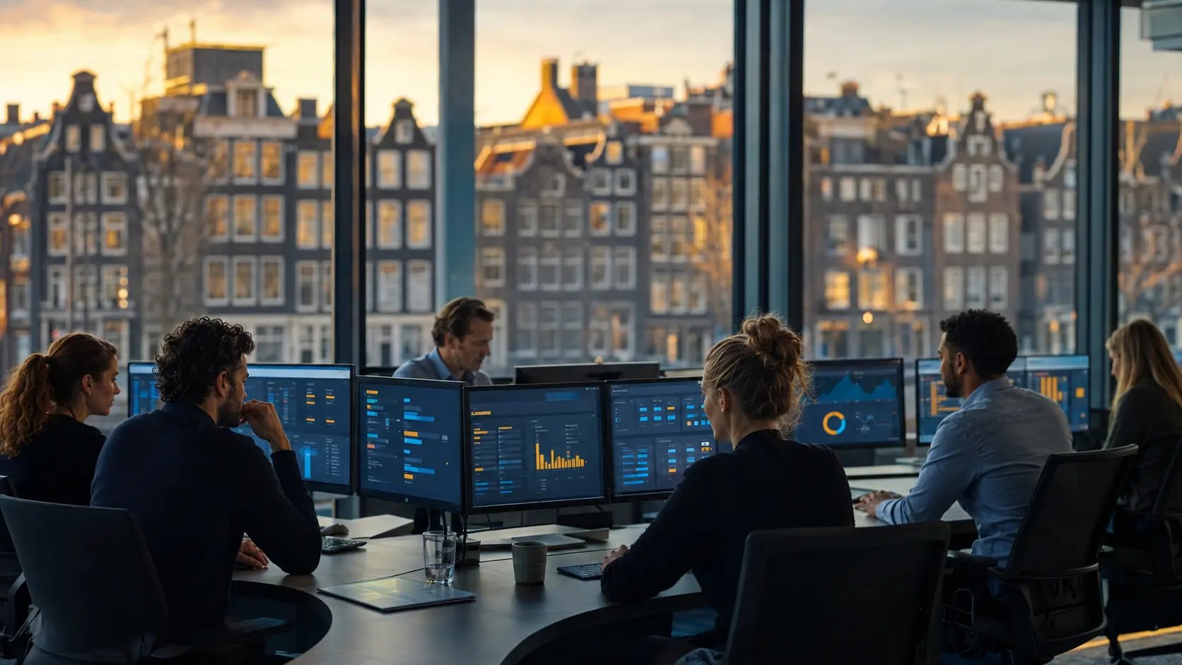 Financiële diensten klantcontact operaties